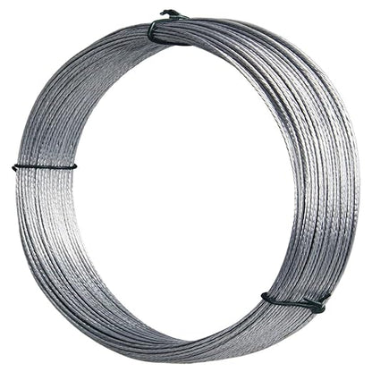 Picture Hanging Wire #2 100-Feet Braided Picture Wire Heavy for Photo Frame Picture,Artwork,Mirror Hanging,Supports up to 30lbs