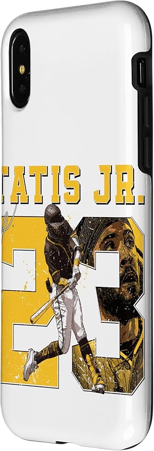 iPhone X/XS Number and Portrait Fernando Tatis Jr San Diego MLBPA Case