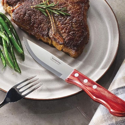Tramontina Porterhouse Stainless Steel Steak Knife Set
