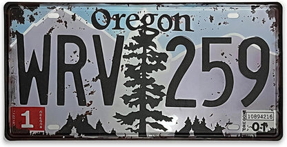 Retro Oregon License Plate Car Decor License Plates,Room Decoration,License Plate Souvenir