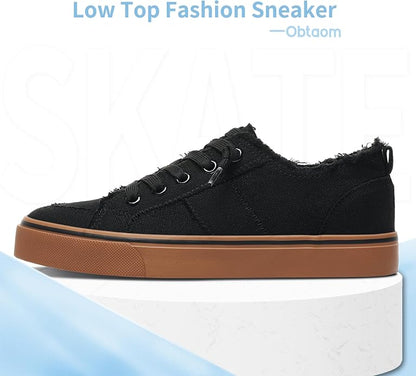 Obtaom Women's Play Fashion Sneaker White Color Washed and Leopard Canvas Slip on Shoes https://a.co/d/0hHBQKR0