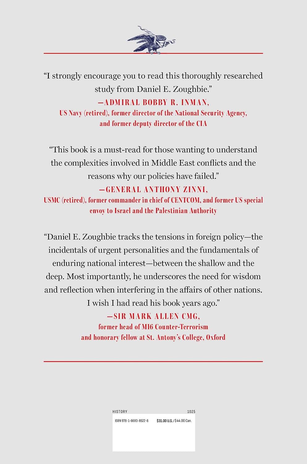 Kicking the Hornet's Nest: U.S. Foreign Policy in the Middle East from Truman to Trump by Daniel E. Zoughbie (cosmetic imperfections such as dents and scratches on the hardcover)