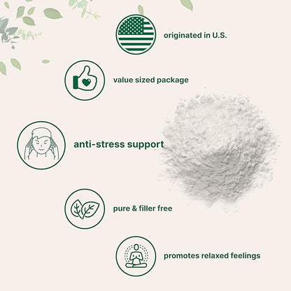 Pure Magnesium Citrate Powder (Citrato de Magnesio en polvo), 2 Pounds (32 Ounce), Pure and Filler Free, Relaxation and Nutrient Utilization, Vegan