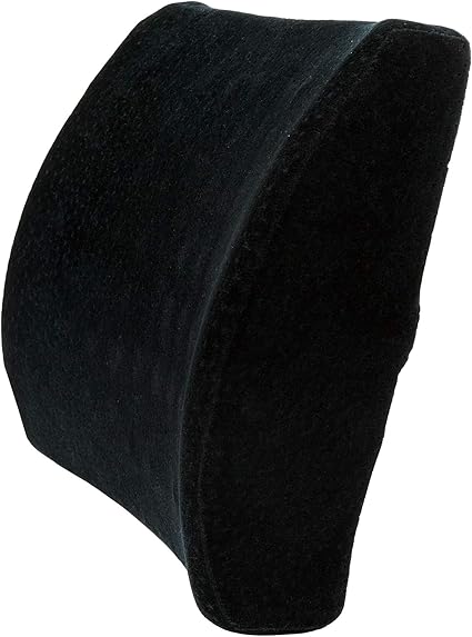 Aurora Health  Beauty Lumbar Memory Foam Orthopedic Back Support Cushion, 1.2 Pound (AW205)