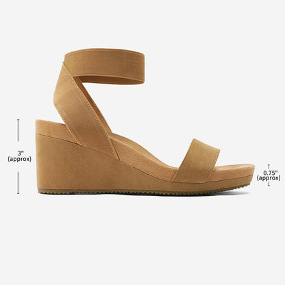 DREAM PAIRS Women's Nini Ankle Strap Platform Wedge Sandals