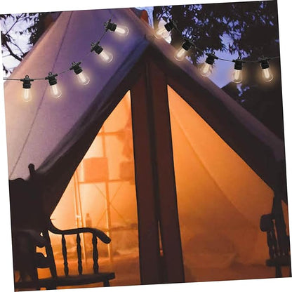 Veemoon 15M Decorative String Lights Led String Light for Outdoor Waterproof Camping Lamp US Plug