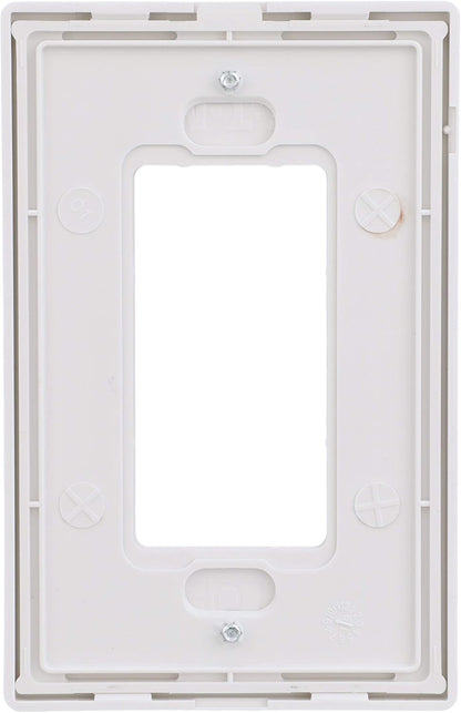 Eaton EWFTRCR15-W-BX-L Wi-Fi Smart Receptacle Works with Hey Google and Alexa with Screwless Decorator Wallplate, White