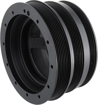 A-Premium Engine Harmonic Balancer Crankshaft Pulley Compatible with Chevrolet Camaro 2012-2015 & Cadillac CTS 2011-2015, OHV V8 6.2L, Replace# 12603916, 12674581