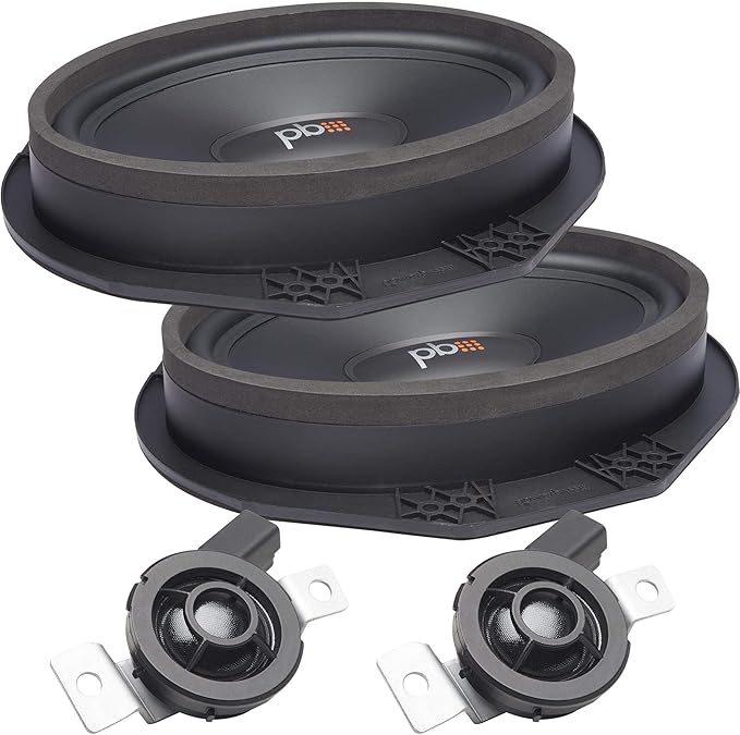 PowerBass OE69C-FD - Replacement speaker kit for Ford OEM 6x9 - Pair
