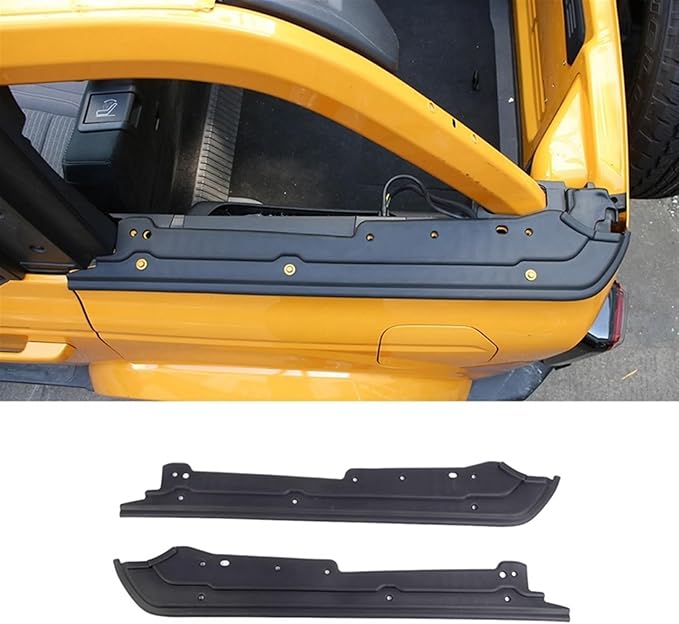 Rear Body Tub Rail Protector, Armor, Cargo Shelf, Side Cover, Replacement Parts, for Ford, for Bronco, 2021, 2022, 2023, 2024, 4 Door