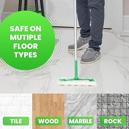 Upgraded Wet Mop Pads for Swiffer Sweeper Wet Mopping Cloths Refills,32 Count