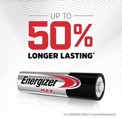 Energizer Max AA Batteries, 4 Count