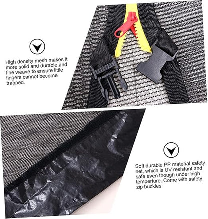 VANZACK Trampoline Protection Net Trampoline Fence Trampoline Net Replacement Trampoline Netting Replacement Tranpoline Trampoline Safety Net Trampoline Net Parts Guard Net Pp Nylon Bounce
