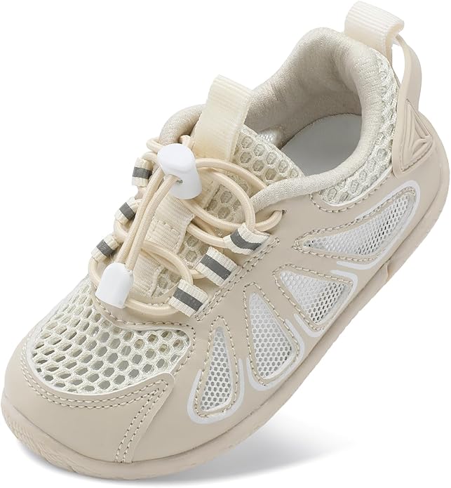 BARERUN Toddler Shoes Boy Girl Sneakers Lightweight Breathable Barefoot RunningWalking Shoes Toddler Tennis Shoes with Adjustable Tightness