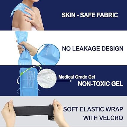 Ice Pack Reusable,Cold Head Wrap for Headaches,Wisdom Teeth Ice Pack Head Wrap,Migraine Head Wrap,Eye Ice Pack,Cold Compress Eye Mask for Puffy Eyes, Stress Relief
