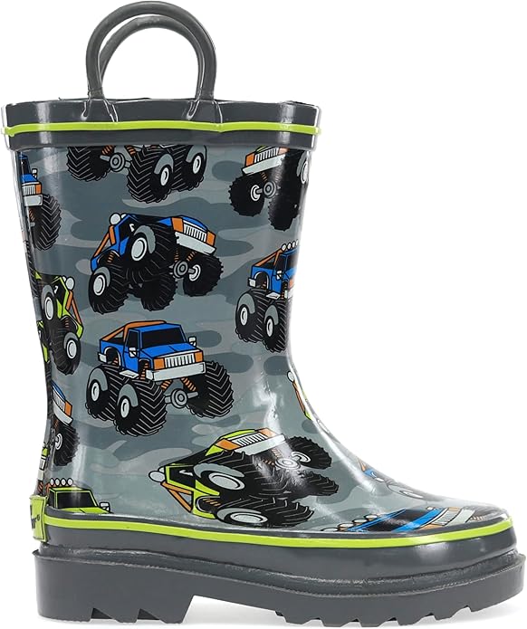 Western Chief Unisex-Child Waterproof Printed Rain Boot