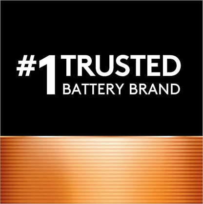 Duracell Coppertop C Batteries, 4 Count Pack, C Battery with Long-lasting Power, All-Purpose Alkaline C Battery for Household and Office Devices