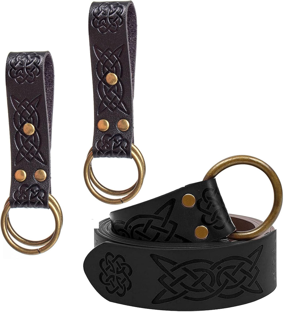 SUMGOGO Belt Retro Medieval Waist Belt Renaissance Cosplay Costume (Belt Only)