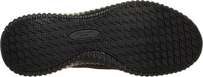 These Skechers slip-on shoes have a breathable mesh upper, bungee lacing, and a slip-resistant sole - perfect for all-day comfort on your feet.