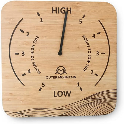 Tide Clock - Nautical Clock - Tidal Clock - Tide Clock High Tide Low Tide and Wall Tide Clock
