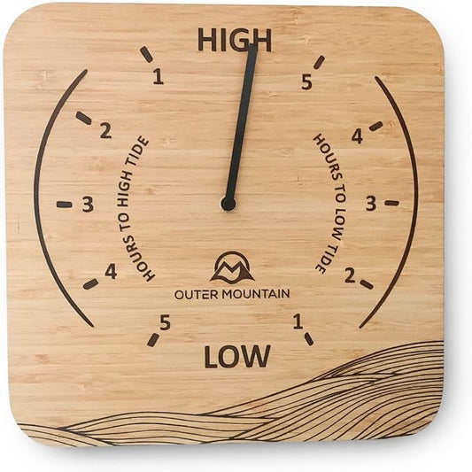 Tide Clock - Nautical Clock - Tidal Clock - Tide Clock High Tide Low Tide and Wall Tide Clock