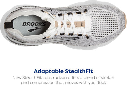 Brooks Womens Glycerin StealthFit GTS 20 Supportive Running Shoe