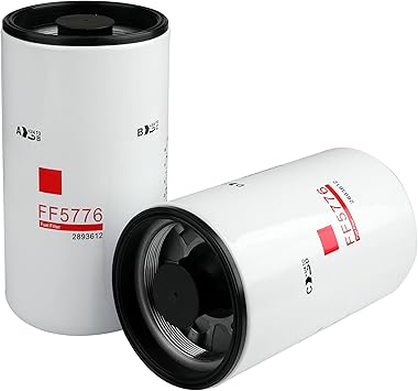 FF5776 Fuel Filter Fits Freightliner International Peterbilt Trucks For Cummins 2010 ISX 15L 16L 11.9L ISX12, ISX15 Engine Replaces 2893612, 2864993, BF9885,P555776,5599456,FF5825NN (1 Pack)