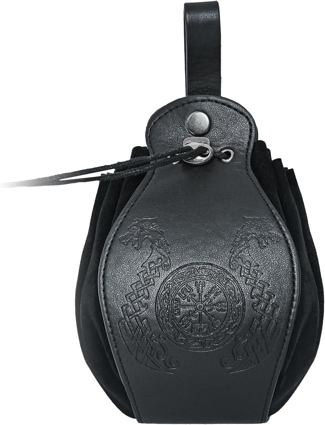 Medieval belt pouch Renaissance Leather Bag Vintage Pirate Leather Bag for Halloween Cosplay Accessories