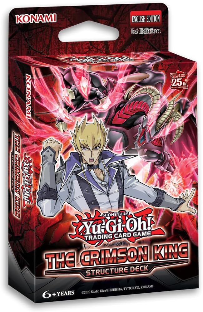 Structure Deck: The Crimson King, English Version ( box damaged
