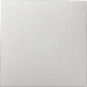 Nexus Self Adhesive 12-Inch Vinyl Floor Tiles, 20 Tiles - 12" x 12", White Slate Pattern - Peel  Stick, DIY Flooring for Kitchen, Dining Room, Bedrooms  Bathrooms by Achim Home Decor 20-pack