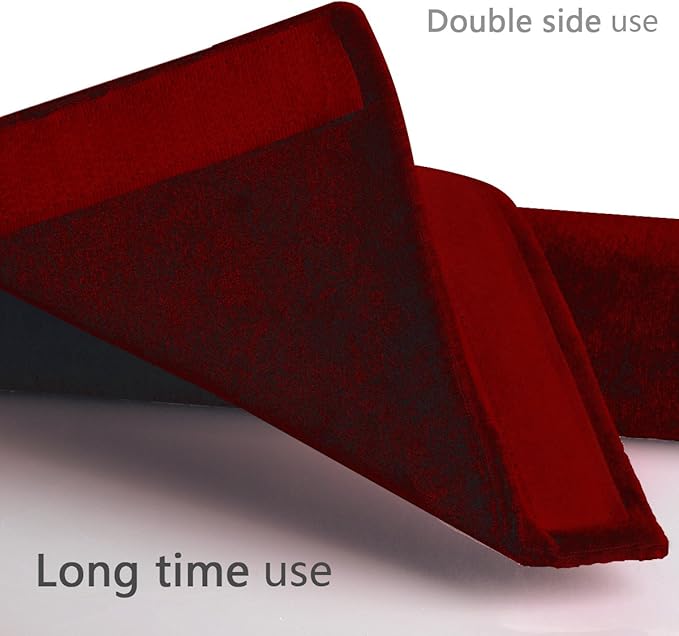 OUGAR8 Refrigerator Door Handle Covers,Keep Your Kitchen Appliance Clean from Smudges, Fingertips, Drips, Food Stains, Perfect for Dishwashers (5pcs,Burgundy)