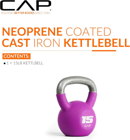 CAP Neoprene Coated Kettlebell