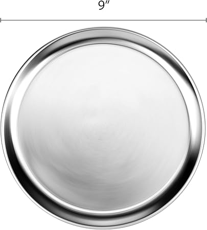 Thunder Group Wide Rim Pizza Tray, 9 Inch