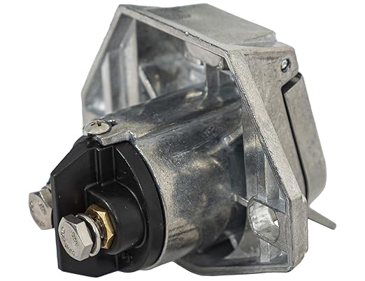 Buyers Products 2-Way Die-Cast Zinc Trailer Connector -Truck Side - Horizontal Pin Arrangement (TC1002)
