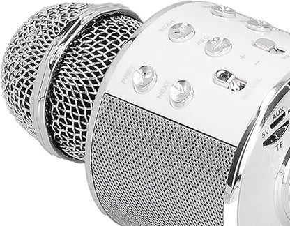 Karaoke Microphone, Voice Changer Microphone Microphone for Singing Christmas Birthday Gifts Portable Handheld Mic Speaker Machine for All Smartphones for Girls Kids Adults All Age