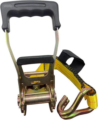 Everest C12271 2" x27' Essential Ratchet Tie Down/10000LBS Break Strength/DJ Hook/Single PK