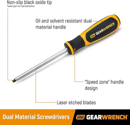GEARWRENCH T10 x 60mm Mini Torx Dual Material Screwdriver - 80042H