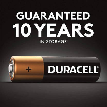 Duracell Coppertop AAA Batteries, 28 Count Pack Triple A Battery with Long-Lasting Power (7 years) for Household and Office Devices (Ecommerce Packaging)