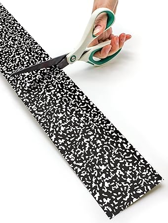 Teacher Created Resources Composition Straight Rolled Border Trim - 50ft - Decorate Bulletin Boards, Walls, Desks, Windows, Doors, Lockers, Schools, Classrooms, Homeschool  Offices