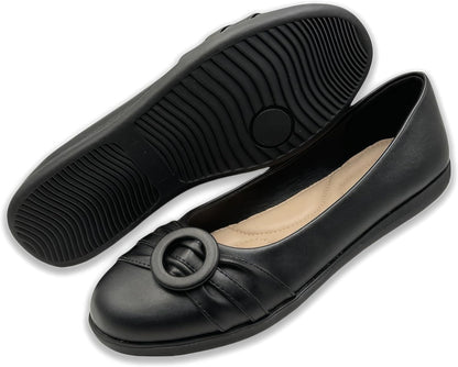 BEST TRENDY Women's Mary Jane Shoes – Classic Black Oxford Shoes with T-Strap Design | Comfortable & Stylish Mary Janes for Women | Casual & Dressy T-Strap Mary Jane Flats.