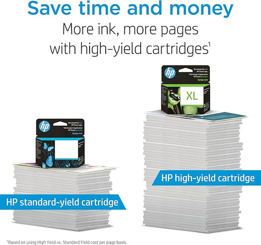HP 63 Black Ink Cartridge for HP Printers  Works with Printer Series: DeskJet 1112, 2130, 3630; ENVY 4510, 4520; OfficeJet 3830, 4650, 5200  Eligible for Instant Ink  F6U62AN