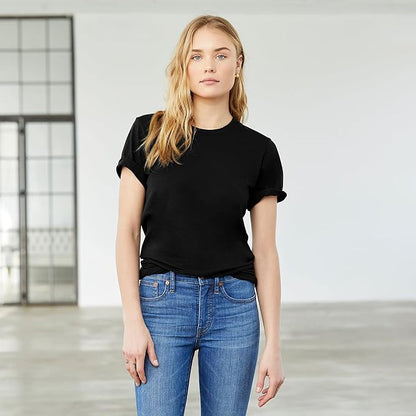 Bella Canvas 6 Pack Adult Unisex T-Shirt Black