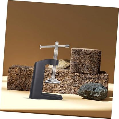 Universal Desk Clamp Stand Aluminum G-shape Bracket for Table Lamp Boom Arm Mounting