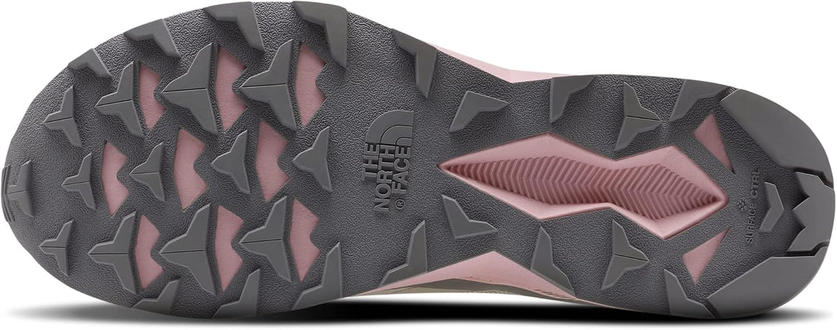 THE NORTH FACE Women's VECTIV Levitum Trail Running Shoe, Gardenia White/Purdy Pink, 10.