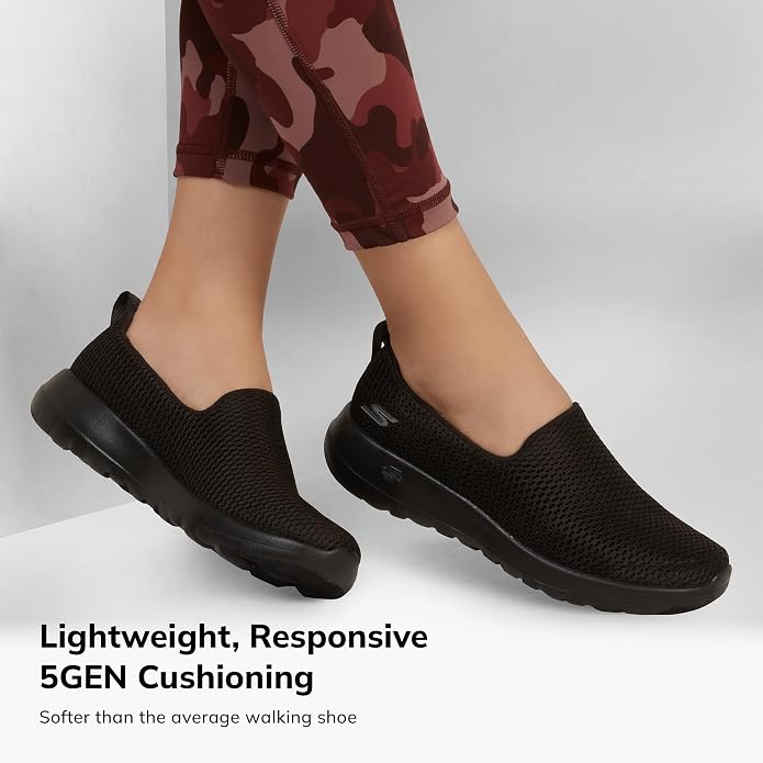 These Skechers sneakers feature responsive cushioning, breathable mesh, and flexible traction - perfect for all-day comfort.