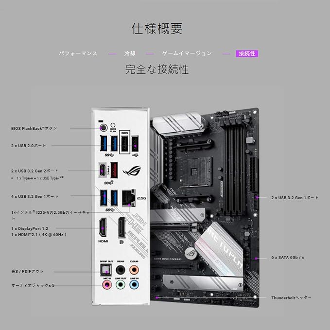ASUS AMD B550 Socket AM4 Compatible Motherboard ROG STRIX B550-A GAMING [ATX]