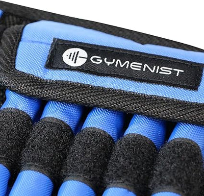 Gymenist Pair Of Adjustable Ankle Weights Can Be Adjusted Easily With Metal Sticks Weight Set of 2 Wrist and Ankle Workout Exercise Weights