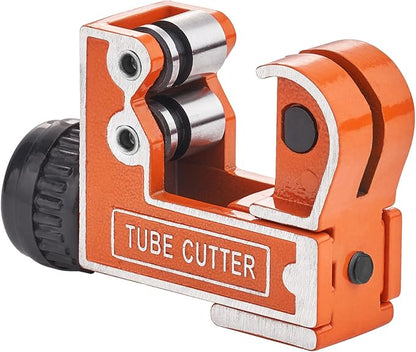 VEVOR Mini Copper Tubing Cutter, Mini Tubing Cutter for 18 to 1-18 Inch Copper Tubing, Heavy Duty Portable Tube Cutter with High-Speed SKD Blade for Aluminum, Plastic, Galvanized Pipes