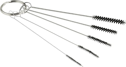 SE Brush Cleaning Sets Nlylon Bristles Varying Sizes for Versatile Tasks Spray and Paint Guns, Barrels, and Other Tools