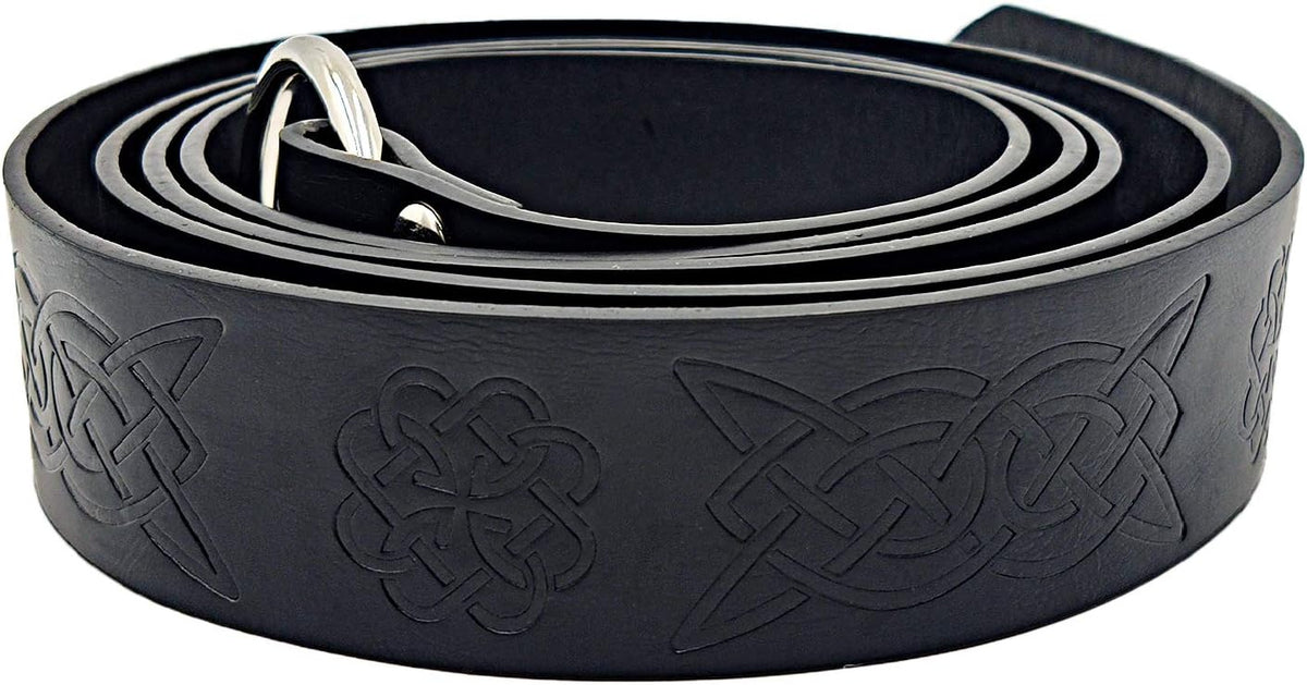 GYQMBT Medieval Leather Belt,Renaissance Knight Belt,Retro Viking Halloween Accessory Men Women